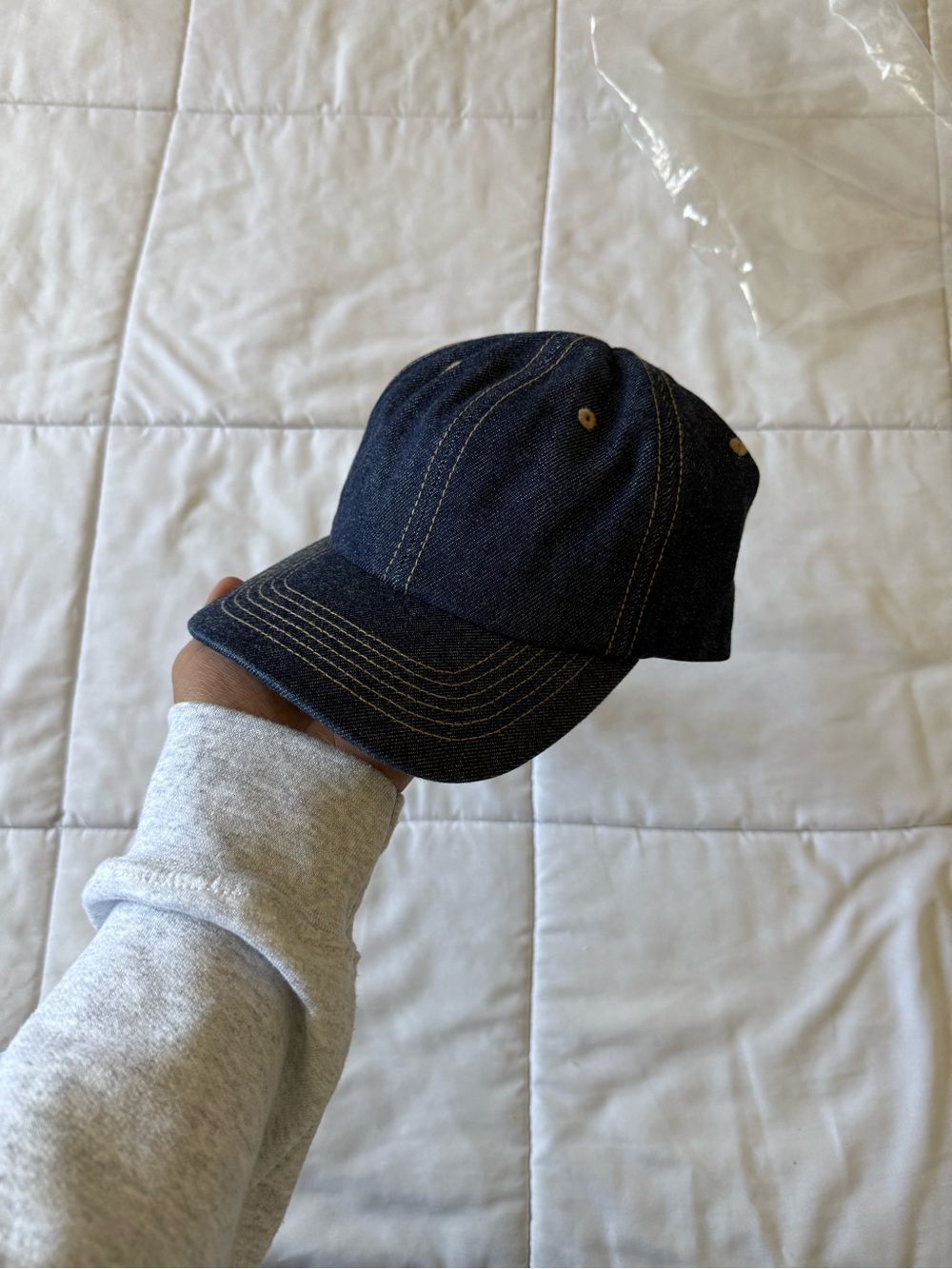 Jjjjound Denim Weekend Cap Indigo